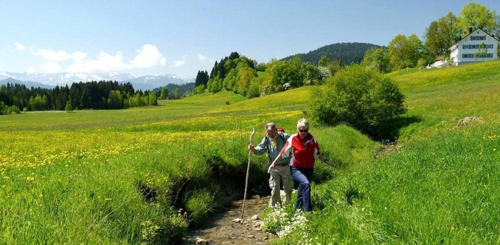 Ferienwohnung Pickenhan Scheidegg Luaran gambar
