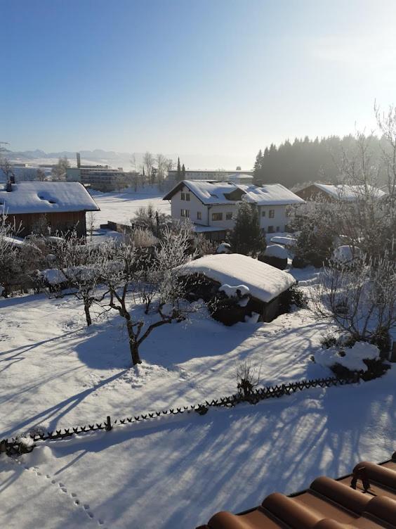 Ferienwohnung Pickenhan Scheidegg Luaran gambar