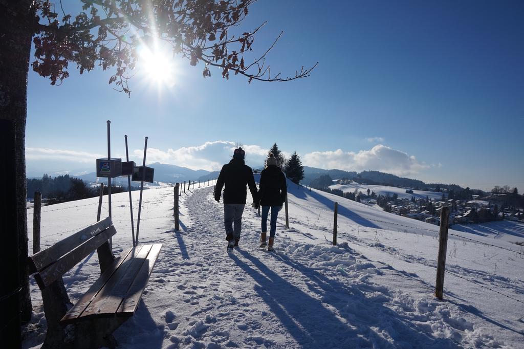 Ferienwohnung Pickenhan Scheidegg Luaran gambar